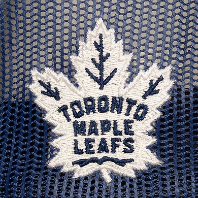 Men's Mitchell & Ness Blue Toronto Maple Leafs Head Coach Trucker Adjustable Hat