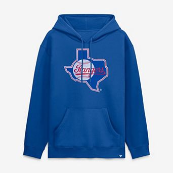 Men's Fanatics Royal Texas Rangers Heritage Hoodie