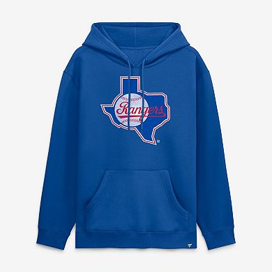 Men's Fanatics Royal Texas Rangers Heritage Hoodie