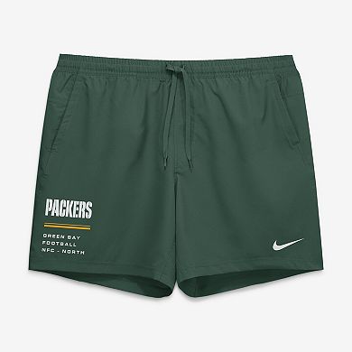 Men's Nike Green Green Bay Packers Form Dri-FIT Shorts
