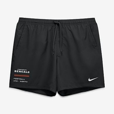Men's Nike Black Cincinnati Bengals Form Dri-FIT Shorts