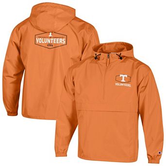 Men's Champion Tennessee Orange Tennessee Volunteers Delay Packable Half-Zip Jacket