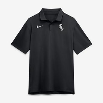 Men's Nike Black Chicago White Sox Tour Dri-FIT Polo