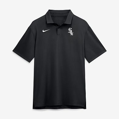 Men's Nike Black Chicago White Sox Tour Dri-FIT Polo