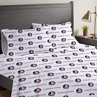 Pegasus Florida State Seminoles Four-Piece Full Sheet Set