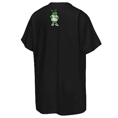 Youth Mitchell & Ness Black Houston Astros Big Face Mascot T-Shirt