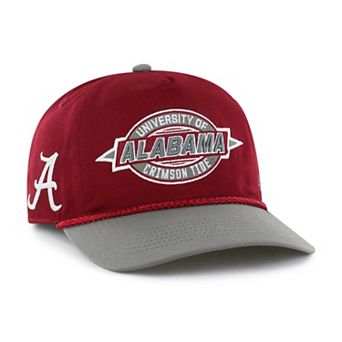 Youth '47 Crimson Alabama Crimson Tide Frame Out Hitch Rope Adjustable Hat