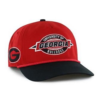Youth '47 Red Georgia Bulldogs Frame Out Hitch Rope Adjustable Hat
