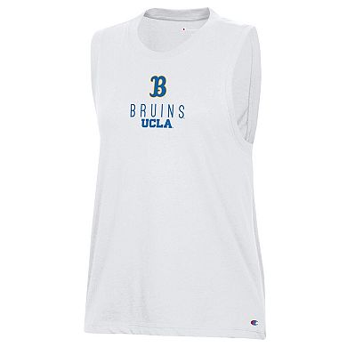 Women's Champion White UCLA Bruins Lifestyle Tank Top