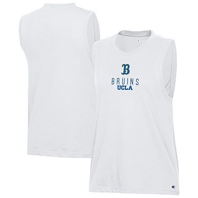 Women's Champion White UCLA Bruins Lifestyle Tank Top