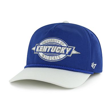 Youth '47 Royal Kentucky Wildcats Frame Out Hitch Rope Adjustable Hat