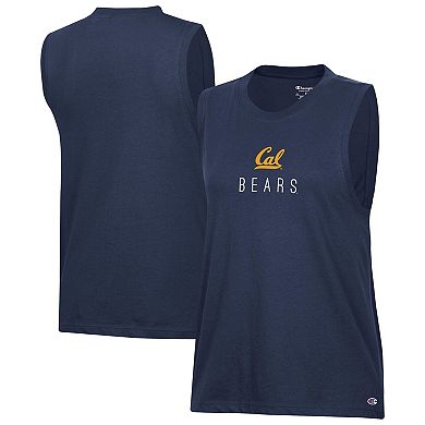 Women's Champion Navy Cal Bears Lifestyle Tank Top