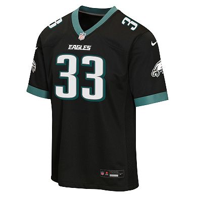 Youth Nike Cooper DeJean Black Philadelphia Eagles Alternate Game Jersey