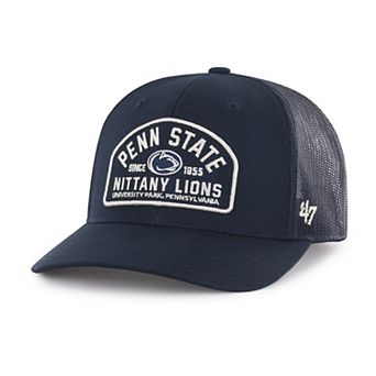 Men's '47 Navy Penn State Nittany Lions Leland Trucker Adjustable Hat