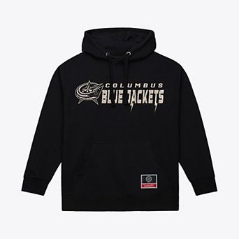 Men's Mitchell & Ness Black Columbus Blue Jackets True Timber Camo Hoodie
