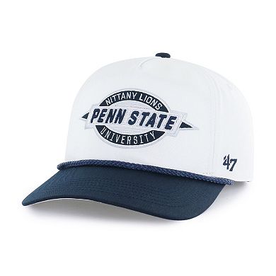 Youth '47 White Penn State Nittany Lions Frame Out Hitch Rope Adjustable Hat