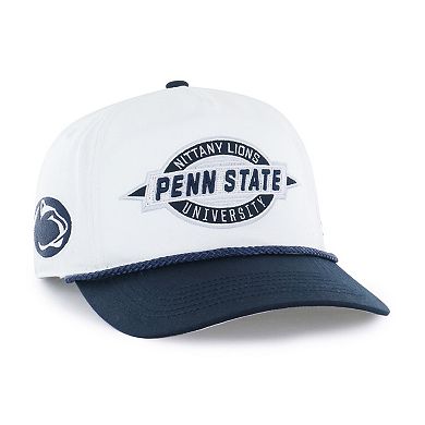 Youth '47 White Penn State Nittany Lions Frame Out Hitch Rope Adjustable Hat