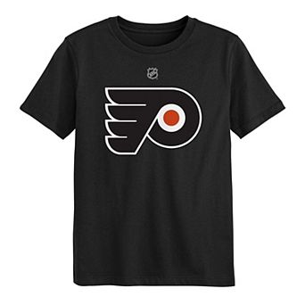 Preschool Outerstuff Black Philadelphia Flyers Primary Logo T-Shirt