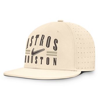 Men's Nike Natural Houston Astros True Dri-FIT AeroBill Fitted Hat