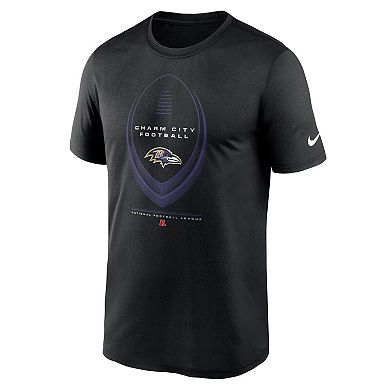 Men's Nike Black Baltimore Ravens Legend Icon Dri-FIT T-Shirt