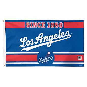 WinCraft Los Angeles Dodgers 3' x 5' Single-Sided Franchise Establishment Deluxe Flag