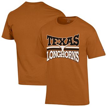 Men's Champion Texas Orange Texas Longhorns Team Zoom T-Shirt