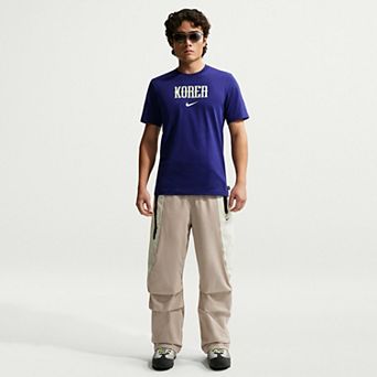 Men's Nike Purple South Korea National Team Wordmark T-Shirt