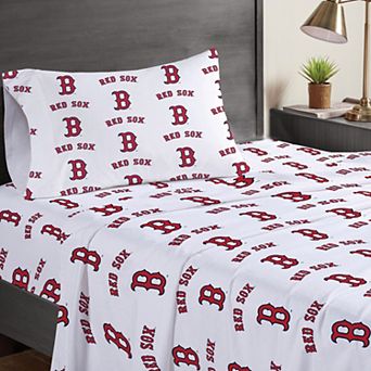 Pegasus Boston Red Sox Three-Piece Twin Sheet Set