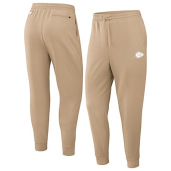 Men's Fanatics Tan Kansas City Chiefs Clutch Fleece Joggers