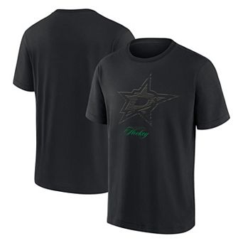 Men ۪s Fanatics Dallas Stars Blackout Heavyweight T-Shirt