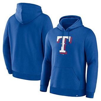 Men's Fanatics Royal Texas Rangers Primary Logo Legacy Hoodie