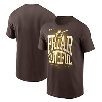 Men's Nike Brown San Diego Padres Local T-Shirt