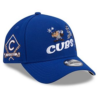 Youth New Era Royal Chicago Cubs Looney Tunes A-Frame 9FORTY Adjustable Hat