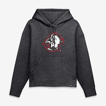 Women's Fanatics Heather Charcoal Buffalo Sabres Competition Legacy Hoodie