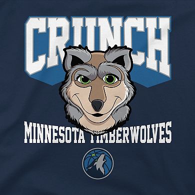 Youth Stadium Essentials Navy Minnesota Timberwolves Most Valuable Mascot T-Shirt