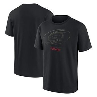Men ۪s Fanatics Carolina Hurricanes Blackout Heavyweight T-Shirt
