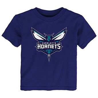 Toddler Outerstuff Purple Charlotte Hornets Primary Logo T-Shirt