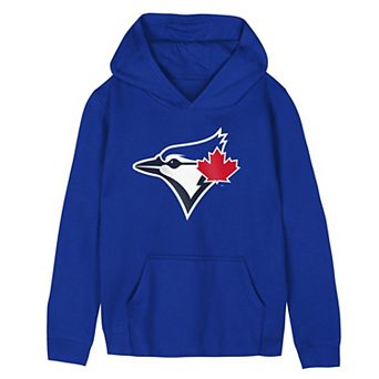 Preschool Outerstuff Royal Toronto Blue Jays Primary Logo Fleece Hoodie