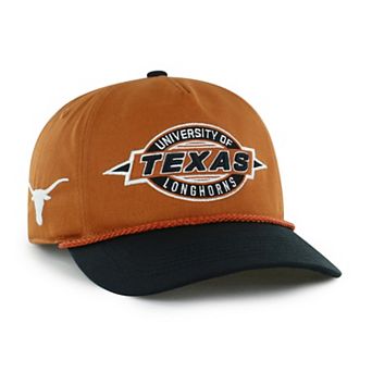 Youth '47 Texas Orange Texas Longhorns Frame Out Hitch Rope Adjustable Hat
