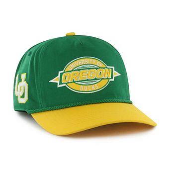 Youth '47 Green Oregon Ducks Frame Out Hitch Rope Adjustable Hat
