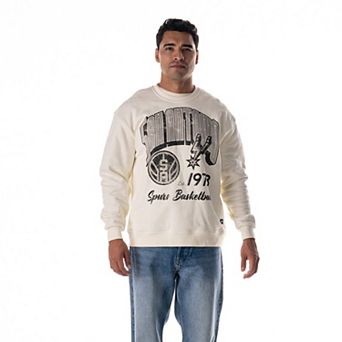 Unisex The Wild Collective White San Antonio Spurs Fleece Sweatshirt