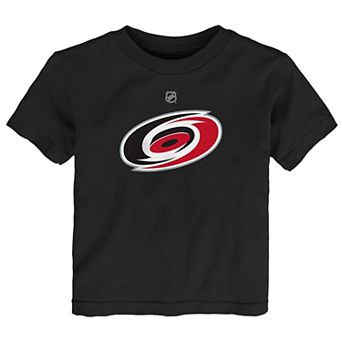 Toddler Outerstuff Black Carolina Hurricanes Primary Logo T-Shirt