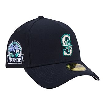 Men's New Era Navy Seattle Mariners A-Frame 59FORTY Fitted Hat
