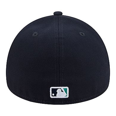 Men's New Era Navy Seattle Mariners A-Frame 59FORTY Fitted Hat
