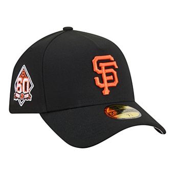 Men's New Era Black San Francisco Giants A-Frame 59FORTY Fitted Hat
