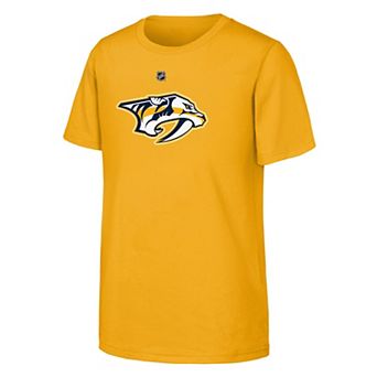 Youth Outerstuff Gold Nashville Predators Primary Logo T-Shirt