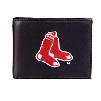 Boston Red Sox Synthetic Leather Embroidered Bifold Wallet