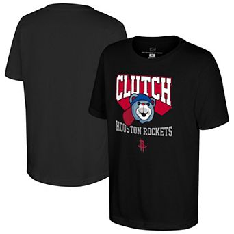 Youth Stadium Essentials Black Houston Rockets Most Valuable Mascot T-Shirt