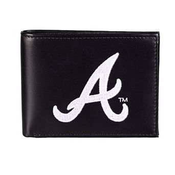Atlanta Braves Synthetic Leather Embroidered Bifold Wallet