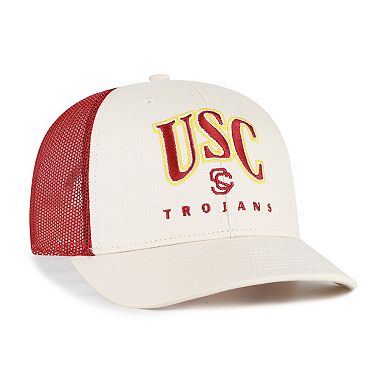 Men's '47 Natural USC Trojans Drawbridge Trucker Adjustable Hat